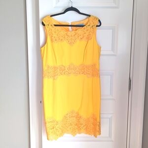 Yellow Antonio Melani Dress - Size 14